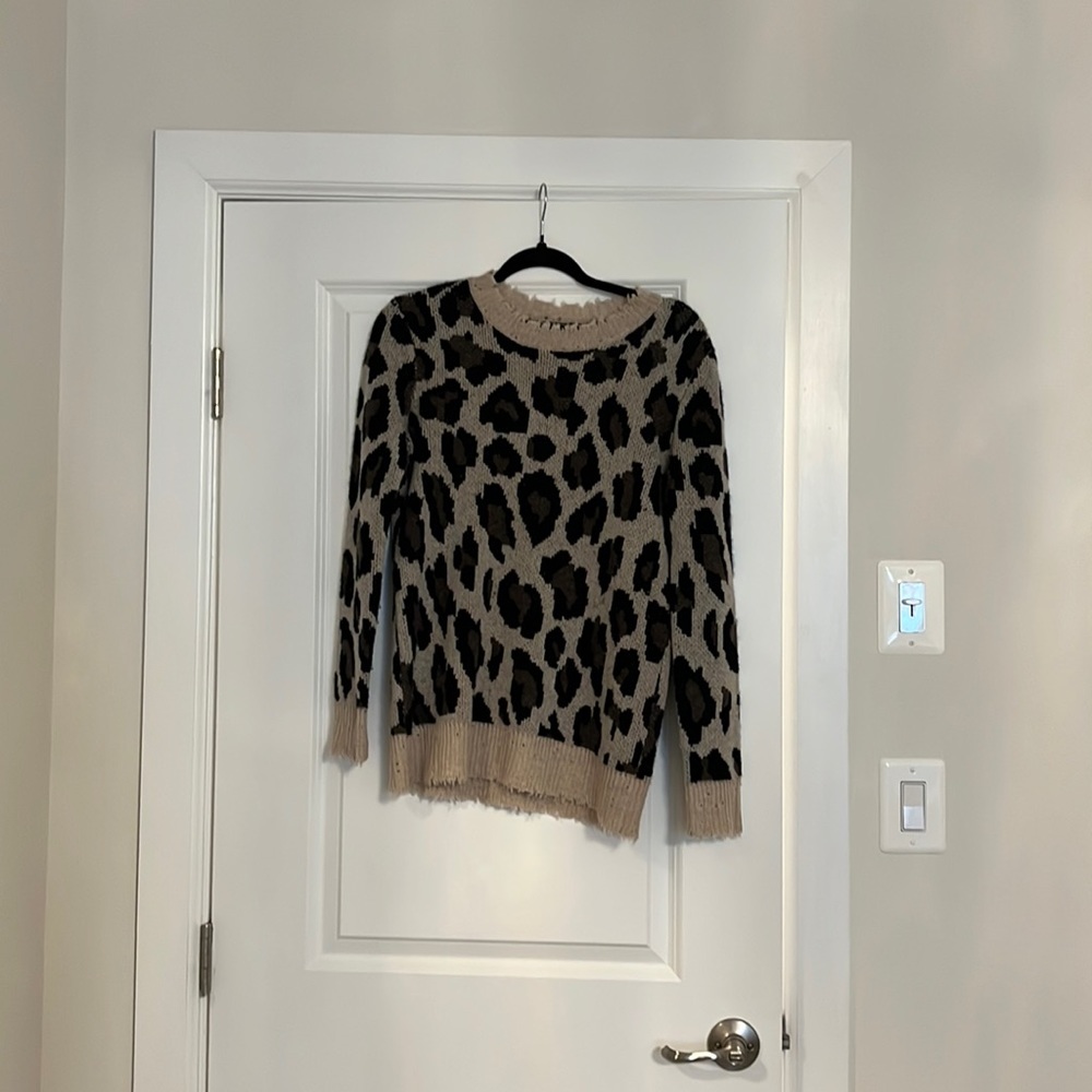 Aqua cashmere sweater size xs